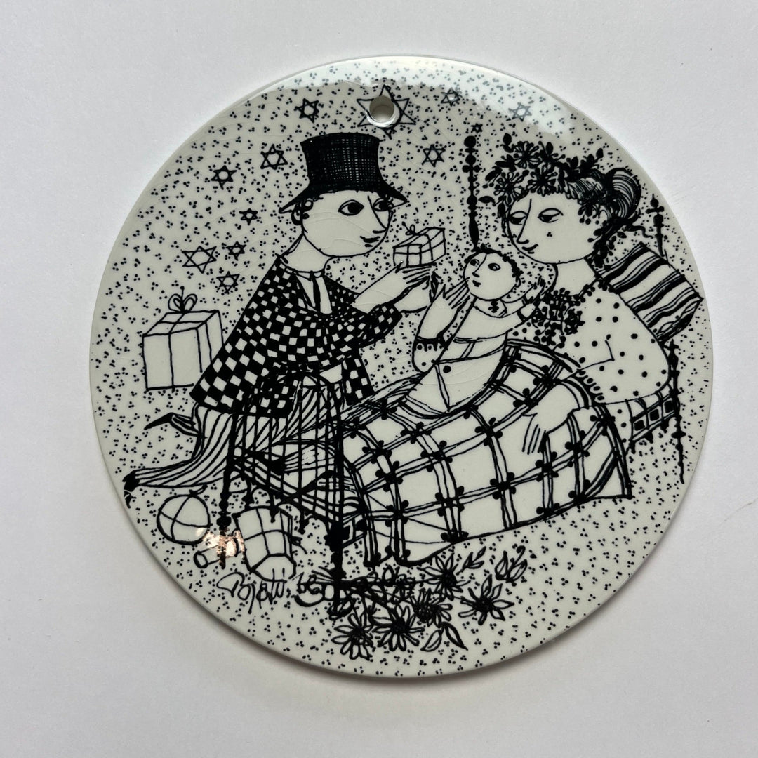 Bjørn Wiinblad platter - Frk. Rose